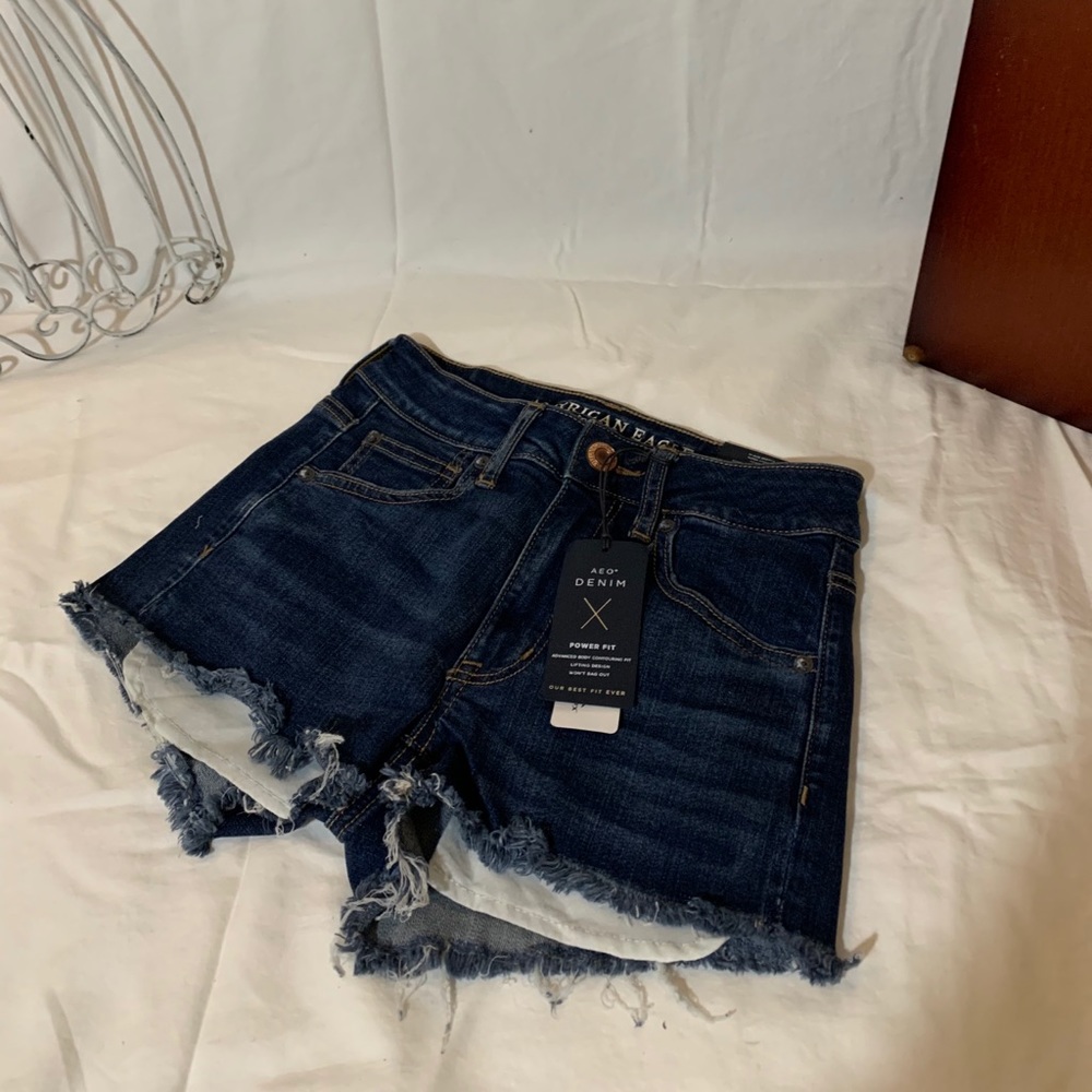 Never before worn American eagle denim shorts!